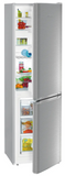 Ⓜ️🔵🔵🔵 LIEBHERR CUefe 3331 - Frigorifero combinato, GARANZIA 10 ANNI INCLUSA* originale LIEBHERR, frigo-congelatore con SmartFrost, Porta Inox, 161,2 x 55 cm, Nuova classe E