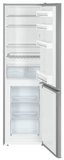 Ⓜ️🔵🔵🔵 LIEBHERR CUefe 3331 - Frigorifero combinato, GARANZIA 10 ANNI INCLUSA* originale LIEBHERR, frigo-congelatore con SmartFrost, Porta Inox, 161,2 x 55 cm, Nuova classe E