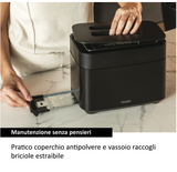 Ⓜ️🔵🔵🔵 Haier HTO5A3 011 - Tostapane I-Master Serie 5, Obsidian Grey, Acciaio inossidabile, 2 scomparti extra-profondi, 7 livelli, Perfetto per tutte le tipologie di pane