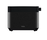 Ⓜ️🔵🔵🔵 Haier HTO5A3 011 - Tostapane I-Master Serie 5, Obsidian Grey, Acciaio inossidabile, 2 scomparti extra-profondi, 7 livelli, Perfetto per tutte le tipologie di pane