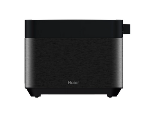 Ⓜ️🔵🔵🔵 Haier HTO5A3 011 - Tostapane I-Master Serie 5, Obsidian Grey, Acciaio inossidabile, 2 scomparti extra-profondi, 7 livelli, Perfetto per tutte le tipologie di pane