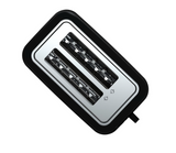 Ⓜ️🔵🔵🔵 Haier HTO5A3 011 - Tostapane I-Master Serie 5, Obsidian Grey, Acciaio inossidabile, 2 scomparti extra-profondi, 7 livelli, Perfetto per tutte le tipologie di pane