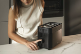 Ⓜ️🔵🔵🔵 Haier HTO5A3 011 - Tostapane I-Master Serie 5, Obsidian Grey, Acciaio inossidabile, 2 scomparti extra-profondi, 7 livelli, Perfetto per tutte le tipologie di pane