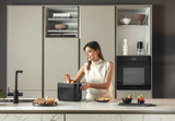 Ⓜ️🔵🔵🔵 Haier HTO5A3 011 - Tostapane I-Master Serie 5, Obsidian Grey, Acciaio inossidabile, 2 scomparti extra-profondi, 7 livelli, Perfetto per tutte le tipologie di pane