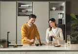 Ⓜ️🔵🔵🔵 Haier HCH5B1 011 - Tritatutto I-Master Serie 5, Nero, 4 lame in acciaio inox, 2 livelli di velocità, Ciotola in vetro 0,5 litri