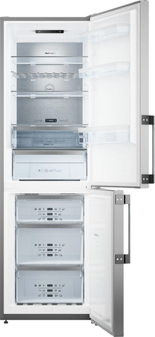 Ⓜ️🔵🔵🔵 ASKO RFN 23841 S - Frigorifero combinato, frigo sopra e congelatore sotto, Total No Frost, libera installazione (incassabile), acciaio, 60 x 185 cm, Nuova classe C