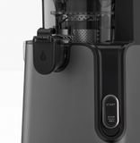 Ⓜ️🔵🔵🔵 H.Koenig GSX26 XL TOTAL BLACK - Estrattore di succo "Slow Juicer", SENZA BPA, nero, apertura Extra-Large 135 mm
