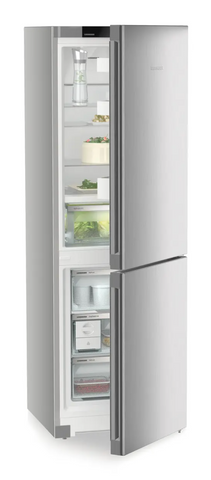 Ⓜ️🔵🔵🔵 LIEBHERR CBNsfc 5223 Plus BioFresh NoFrost - Frigorifero combinato con BioFresh e NoFrost, GARANZIA 10 ANNI INCLUSA originale LIEBHERR, Combinazione frigo sopra e congelatore sotto, color acciaio, 185,5 x 60 cm, Nuova classe C