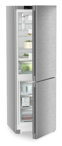 Ⓜ️🔵🔵🔵 LIEBHERR CBNsda 5223 Plus BioFresh NoFrost- Frigorifero combinato con BioFresh e NoFrost, GARANZIA 10 ANNI INCLUSA originale LIEBHERR, Combinazione frigo sopra e congelatore sotto, acciaio inox, 185,5 x 60 cm, Nuova classe A