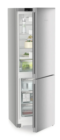 Ⓜ️🔵🔵🔵 LIEBHERR CBNsdc 522i Plus BioFresh NoFrost- Frigorifero combinato con BioFresh e NoFrost, GARANZIA 10 ANNI INCLUSA originale LIEBHERR, Combinazione frigo sopra e congelatore sotto, acciaio inox, 185,5 x 60 cm, Nuova classe C