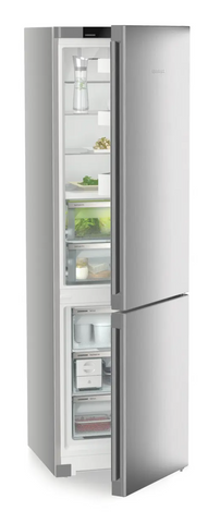 Ⓜ️🔵🔵🔵 LIEBHERR CBNsfc 572i Plus BioFresh NoFrost - Frigorifero combinato con BioFresh e NoFrost, GARANZIA 10 ANNI INCLUSA originale LIEBHERR, Combinazione frigo sopra e congelatore sotto, COLOR ACCIAIO, 201,5 x 60 cm, Nuova classe C