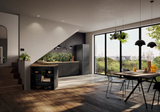 Ⓜ️🔵🔵🔵 LIEBHERR CBNdgc 5723 Plus BioFresh NoFrost - Frigorifero combinato con BioFresh e NoFrost, GARANZIA 10 ANNI INCLUSA originale LIEBHERR, Combinazione frigo sopra e congelatore sotto, GRIGIO SCURO, 201,5 x 60 cm, Nuova classe C