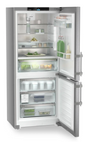 Ⓜ️🔵🔵🔵 LIEBHERR CBNsdc 765i Prime BioFresh NoFrost - Frigorifero combinato con BioFresh e NoFrost, GARANZIA 10 ANNI INCLUSA originale LIEBHERR, Combinazione frigo sopra e congelatore sotto, ACCIAIO INOX, 185,5 x 75 cm, Nuova classe C