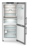 Ⓜ️🔵🔵🔵 LIEBHERR CBNsdc 765i Prime BioFresh NoFrost - Frigorifero combinato con BioFresh e NoFrost, GARANZIA 10 ANNI INCLUSA originale LIEBHERR, Combinazione frigo sopra e congelatore sotto, ACCIAIO INOX, 185,5 x 75 cm, Nuova classe C