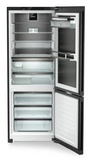 Ⓜ️🔵🔵🔵 LIEBHERR CBNbsc 778i Peak BioFresh NoFrost - Frigorifero combinato con BioFresh e NoFrost, GARANZIA 10 ANNI INCLUSA originale LIEBHERR, Combinazione frigo sopra e congelatore sotto, ACCIAIO NERO, 201,5 x 75 cm, Nuova classe C