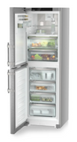 Ⓜ️🔵🔵🔵 LIEBHERR SBNsdd 526i Prime BioFresh NoFrost - Frigorifero combinato con BioFresh e NoFrost, GARANZIA 10 ANNI INCLUSA* originale LIEBHERR, Combinazione frigo sopra e congelatore sotto, ACCIAIO NERO, 185,5 x 60 cm, Nuova classe D