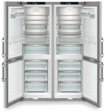 Ⓜ️🔵🔵🔵 LIEBHERR XCCsd 5250 Prime NoFrost - Frigorifero Side-by-Side, GARANZIA 10 ANNI INCLUSA* originale LIEBHERR, frigo-congelatore con EasyFresh e NoFrost, ACCIAIO INOX, 185,5 x 120,4 cm, Nuova classe C e C