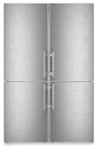 Ⓜ️🔵🔵🔵 LIEBHERR XCCsd 5250 Prime NoFrost - Frigorifero Side-by-Side, GARANZIA 10 ANNI INCLUSA* originale LIEBHERR, frigo-congelatore con EasyFresh e NoFrost, ACCIAIO INOX, 185,5 x 120,4 cm, Nuova classe C e C
