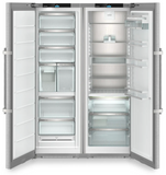 Ⓜ️🔵🔵🔵 LIEBHERR XRFsd 5265 Prime BioFresh NoFrost - Frigorifero Side-by-Side, GARANZIA 10 ANNI INCLUSA* originale LIEBHERR, frigo-congelatore con BioFresh e NoFrost, ACCIAIO INOX, 185,5 x 120,4 cm, Nuova classe D e D