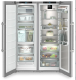 Ⓜ️🔵🔵🔵 LIEBHERR XRFst 5295 Peak BioFresh NoFrost - Frigorifero Side-by-Side, GARANZIA 10 ANNI INCLUSA* originale LIEBHERR, frigo-congelatore con BioFresh e NoFrost, ACCIAIO INOX, 185,5 x 120,4 cm, Nuova classe D e C