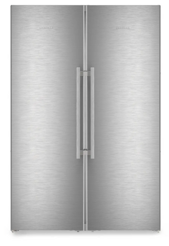 Ⓜ️🔵🔵🔵 LIEBHERR XRFst 5295 Peak BioFresh NoFrost - Frigorifero Side-by-Side, GARANZIA 10 ANNI INCLUSA* originale LIEBHERR, frigo-congelatore con BioFresh e NoFrost, ACCIAIO INOX, 185,5 x 120,4 cm, Nuova classe D e C