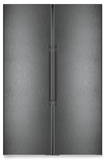 Ⓜ️🔵🔵🔵 LIEBHERR XRFbs 5295 Peak BioFresh NoFrost - Frigorifero Side-by-Side, GARANZIA 10 ANNI INCLUSA* originale LIEBHERR, frigo-congelatore con BioFresh e NoFrost, ACCIAIO NERO, 185,5 x 120,4 cm, Nuova classe D e C