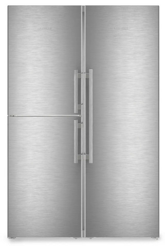 Ⓜ️🔵🔵🔵 LIEBHERR XRCsd 5255 Prime BioFresh NoFrost - Frigorifero Side-by-Side, GARANZIA 10 ANNI INCLUSA* originale LIEBHERR, frigo-congelatore con BioFresh e NoFrost, ACCIAIO NERO, 185,5 x 120,4 cm, Nuova classe D e C