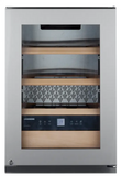 Ⓜ️🔵🔵🔵 LIEBHERR WKes 653 GrandCru - Cantinetta da libera installazione, GARANZIA 10 ANNI INCLUSA* originale LIEBHERR, 12 bottiglie, 1 zona, Acciaio Inox e Vetro, 61 x 42,5 cm, Nuova classe E