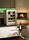 Ⓜ️🔵🔵🔵 LIEBHERR WKes 653 GrandCru - Cantinetta da libera installazione, GARANZIA 10 ANNI INCLUSA* originale LIEBHERR, 12 bottiglie, 1 zona, Acciaio Inox e Vetro, 61 x 42,5 cm, Nuova classe E