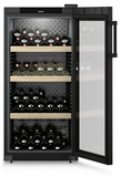 Ⓜ️🔵🔵🔵 LIEBHERR WPbl 4201 GrandCru - Cantinetta da libera installazione, GARANZIA 10 ANNI INCLUSA* originale LIEBHERR, 141 bottiglie, 1 zona, Nero e Vetro, 128,4 x 60 cm, Nuova classe F