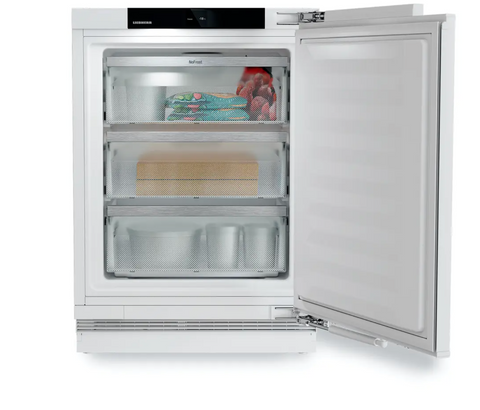 Ⓜ️🔵🔵🔵 LIEBHERR SUFNc 375i Prime NoFrost - Congelatore da incasso sottopiano con NoFrost e SmartDevice, GARANZIA 10 ANNI INCLUSA* originale LIEBHERR, congelatore sottotop, bianco, 86-92 x 60 cm, Nuova classe C