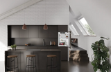 Ⓜ️🔵🔵🔵 JURA E8 Dark Inox - Macchina da caffè espresso COMPLETAMENTE AUTOMATICA (dai chicchi al caffè), colore DARK INOX, 2 tazze, bevande con latte, 17 tipi di bevande, FACILISSIMA DA USARE E DA PULIRE