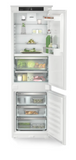 Ⓜ️🔵🔵🔵 LIEBHERR ICBNSd 5123 Plus BioFresh NoFrost - Frigorifero combinato da incasso con BioFresh e NoFrost, GARANZIA 10 ANNI INCLUSA* originale LIEBHERR, Combinazione frigo sopra e congelatore sotto, porta a traino, 178 x 60 cm, Nuova classe D
