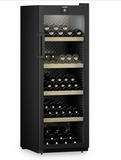 Ⓜ️🔵🔵🔵 LIEBHERR WPbl 5001 GrandCru - Cantinetta da libera installazione, GARANZIA 10 ANNI INCLUSA* originale LIEBHERR, 196 bottiglie, 1 zona, Nero e Vetro, 168,4 x 60 cm, Nuova classe F