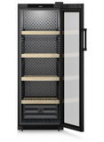 Ⓜ️🔵🔵🔵 LIEBHERR WPbl 5001 GrandCru - Cantinetta da libera installazione, GARANZIA 10 ANNI INCLUSA* originale LIEBHERR, 196 bottiglie, 1 zona, Nero e Vetro, 168,4 x 60 cm, Nuova classe F