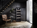 Ⓜ️🔵🔵🔵 LIEBHERR WSbl 5001 GrandCru - Cantinetta da libera installazione, GARANZIA 10 ANNI INCLUSA* originale LIEBHERR, 196 bottiglie, 1 zona, Porta Nera, 168,4 x 60 cm, Nuova classe E