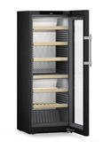 Ⓜ️🔵🔵🔵 LIEBHERR WPbsi 5052 Vinidor - Cantinetta da libera installazione, GARANZIA 10 ANNI INCLUSA* originale LIEBHERR, 131 bottiglie, 2 zone, Acciaio Nero Spazzolato e Vetro, 165,4 x 60 cm, Nuova classe F