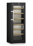 Ⓜ️🔵🔵🔵 LIEBHERR WPbsi 5052 Vinidor - Cantinetta da libera installazione, GARANZIA 10 ANNI INCLUSA* originale LIEBHERR, 131 bottiglie, 2 zone, Acciaio Nero Spazzolato e Vetro, 165,4 x 60 cm, Nuova classe F