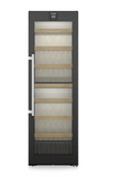Ⓜ️🔵🔵🔵 LIEBHERR WPbsi 5252 Vinidor - Cantinetta da libera installazione, GARANZIA 10 ANNI INCLUSA* originale LIEBHERR, 155 bottiglie, 2 zone, Acciaio Nero Spazzolato e Vetro, 185,4 x 60 cm, Nuova classe F