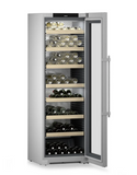 Ⓜ️🔵🔵🔵 LIEBHERR WPbsi 5252 Vinidor - Cantinetta da libera installazione, GARANZIA 10 ANNI INCLUSA* originale LIEBHERR, 155 bottiglie, 2 zone, Porta in Acciaio Inox, 185,4 x 60 cm, Nuova classe F