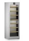 Ⓜ️🔵🔵🔵 LIEBHERR WPbsi 5252 Vinidor - Cantinetta da libera installazione, GARANZIA 10 ANNI INCLUSA* originale LIEBHERR, 155 bottiglie, 2 zone, Porta in Acciaio Inox, 185,4 x 60 cm, Nuova classe F