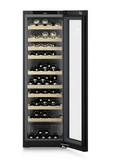 Ⓜ️🔵🔵🔵 LIEBHERR WPgbi 5272 Vinidor Selection - Cantinetta da libera installazione, GARANZIA 10 ANNI INCLUSA* originale LIEBHERR, 106 bottiglie, 2 zone, Nero e Vetro, 185,4 x 60 cm, Nuova classe F