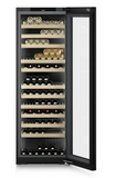 Ⓜ️🔵🔵🔵 LIEBHERR WPgbi 7473 Vinidor Selection - Cantinetta da libera installazione, GARANZIA 10 ANNI INCLUSA* originale LIEBHERR, 182 bottiglie, 3 zone, Nero e Vetro, 201,3 x 70 cm, Nuova classe F