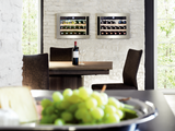 Ⓜ️🔵🔵🔵 LIEBHERR WKEes 553 GrandCru - Cantinetta da incasso, GARANZIA 10 ANNI INCLUSA* originale LIEBHERR, 18 bottiglie, 1 zona, Inox e Cristal, 45 cm, Nuova classe G