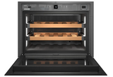 Ⓜ️🔵🔵🔵 LIEBHERR WKEgb 582 GrandCru - Cantinetta da incasso, GARANZIA 10 ANNI INCLUSA* originale LIEBHERR, 18 bottiglie, 1 zona, Nero e Vetro, 45 cm, Nuova classe G