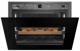 Ⓜ️🔵🔵🔵 LIEBHERR WKEgb 582 GrandCru - Cantinetta da incasso, GARANZIA 10 ANNI INCLUSA* originale LIEBHERR, 18 bottiglie, 1 zona, Nero e Vetro, 45 cm, Nuova classe G
