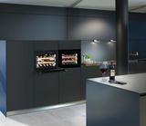 Ⓜ️🔵🔵🔵 LIEBHERR WKEgb 582 GrandCru - Cantinetta da incasso, GARANZIA 10 ANNI INCLUSA* originale LIEBHERR, 18 bottiglie, 1 zona, Nero e Vetro, 45 cm, Nuova classe G