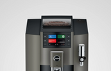 Ⓜ️🔵🔵🔵 JURA E8 Dark Inox - Macchina da caffè espresso COMPLETAMENTE AUTOMATICA (dai chicchi al caffè), colore DARK INOX, 2 tazze, bevande con latte, 17 tipi di bevande, FACILISSIMA DA USARE E DA PULIRE