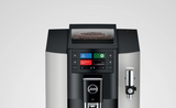 Ⓜ️🔵🔵🔵 JURA E8 Platino - Macchina da caffè espresso COMPLETAMENTE AUTOMATICA (dai chicchi al caffè), colore PLATINO, 2 tazze, bevande con latte, 17 tipi di bevande, FACILISSIMA DA USARE E DA PULIRE