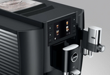 Ⓜ️🔵🔵🔵 JURA E8 Piano Black - Macchina da caffè espresso COMPLETAMENTE AUTOMATICA (dai chicchi al caffè), colore PIANO BLACK, 2 tazze, bevande con latte, 17 tipi di bevande, FACILISSIMA DA USARE E DA PULIRE